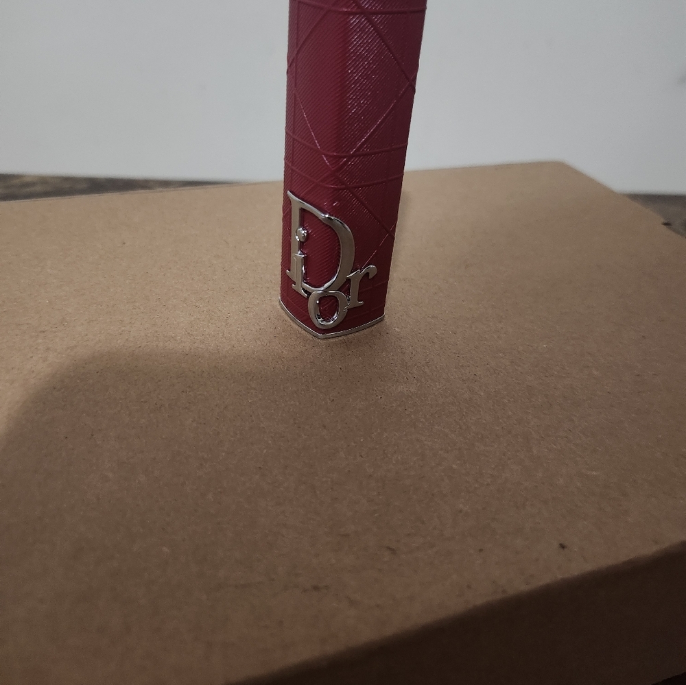 Dior Rouge Lipstick Holder/Case with Silver Accent New - Picture 5 of 8